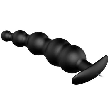 Plug anale vibrante in silicone con design pene e maniglia ergonomica
